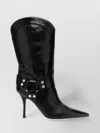 Paris Texas 'june' Mid-calf Stiletto Heel Boots