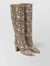 Paris Texas Lavinia Boot 75 High Heels Boots In Python Print Leather In Animal Print