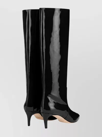 Paris Texas Knee High Stiletto Heel Boot In Multi