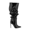 Paris Texas Woman Knee Boots Black Size 8 Soft Leather In Black