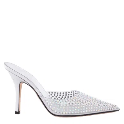 Paris Texas Ladies Iridescent Hollywood Pvc Pointed-toe Mules