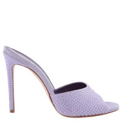 Paris Texas Ladies Light Amethyst Hollywood 75 Mules In Multi