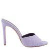 PARIS TEXAS PARIS TEXAS LADIES LIGHT AMETHYST HOLLYWOOD 75 MULES