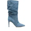 Paris Texas Slouchy 85 Suede Ankle Boots