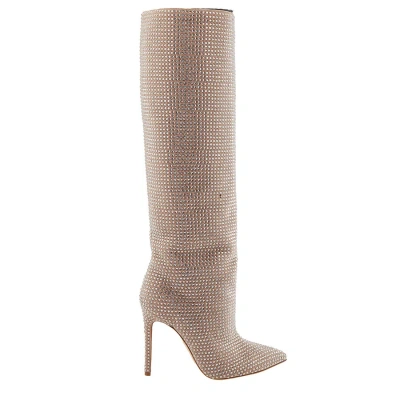 Paris Texas Ladies Powder Diamond Holly Stiletto Boots