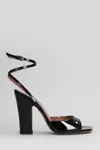 Paris Texas Lara Sandal 100 Sandals In Black Patent Leather