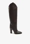 Paris Texas Lavinia 100 Knee-high Western Boots In Brown