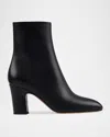 Paris Texas Lavinia Leather Ankle Boots In Black
