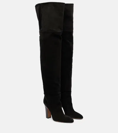 Paris Texas Lavinia Suede Over-the-knee Boots