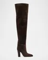 Paris Texas Lavinia Suede Over-the-knee Boots