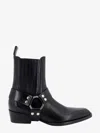 Paris Texas Helena Shiny Vintage Leather Ankle Boots
