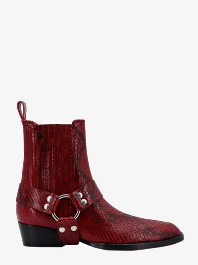 PARIS TEXAS LEATHER ANKLE BOOTS