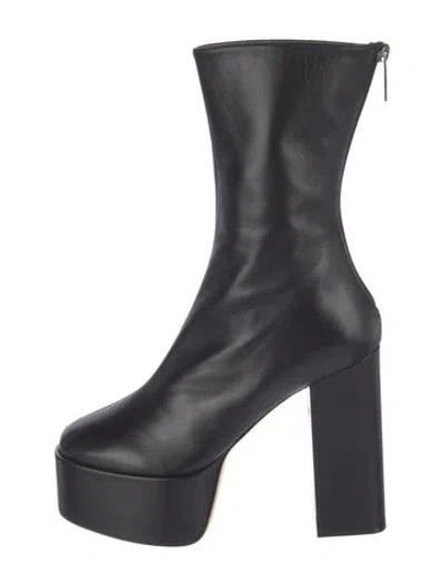 Pre-owned Paris Texas Leather Boots In Black