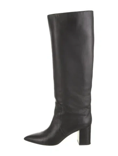 Pre-owned Paris Texas Leather Boots In Black