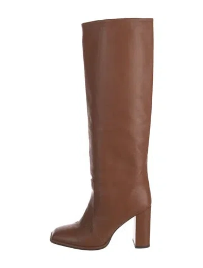 Pre-owned Paris Texas Leather Boots In Brown
