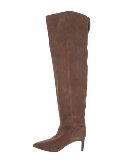Pre-owned Paris Texas Leather Boots In Brown