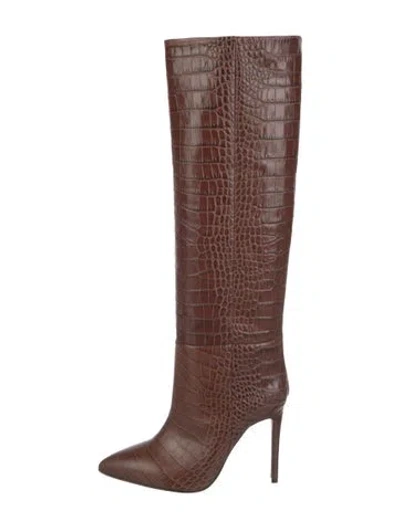 Pre-owned Paris Texas Leather Boots In Brown