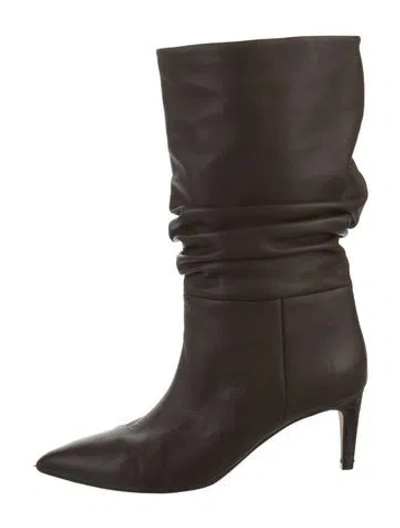 Pre-owned Paris Texas Leather Boots In Brown