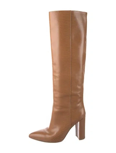 Pre-owned Paris Texas Leather Boots In Brown