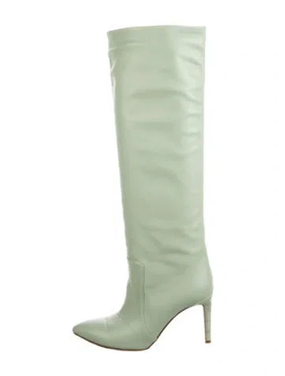 Pre-owned Paris Texas Leather Boots In Green