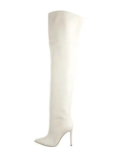 Pre-owned Paris Texas Leather Boots In Neutral