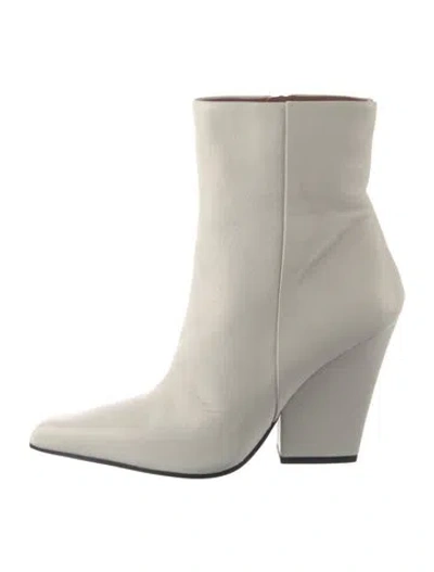 Pre-owned Paris Texas Leather Boots In Neutral