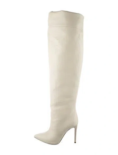 Pre-owned Paris Texas Leather Boots In Neutral