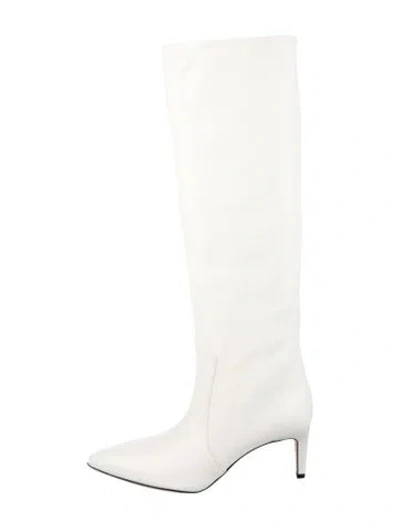 Pre-owned Paris Texas Leather Boots In Neutral