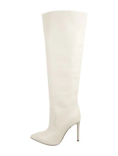 Pre-owned Paris Texas Leather Boots In Neutral