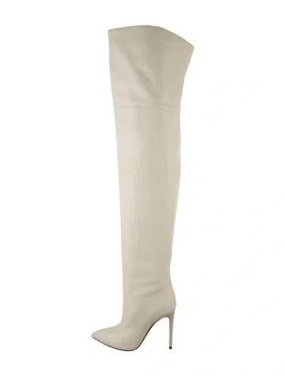 Pre-owned Paris Texas Leather Boots In Neutral