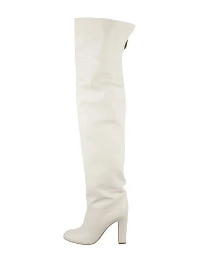 Pre-owned Paris Texas Leather Boots In Neutrals