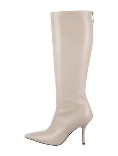 Pre-owned Paris Texas Leather Boots In Neutrals