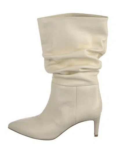 Pre-owned Paris Texas Leather Boots In Neutrals