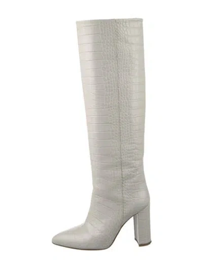 Pre-owned Paris Texas Leather Boots In White