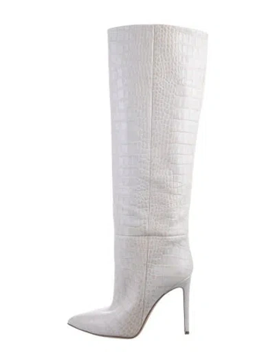 Pre-owned Paris Texas Leather Boots In White