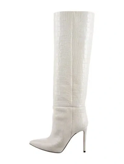 Pre-owned Paris Texas Leather Boots In White