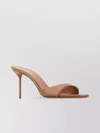 Paris Texas Leather Lidia Mules Almond Toe Stiletto Heel
