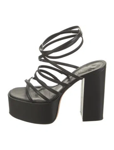 Pre-owned Paris Texas Leather Pumps In Black