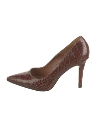 Pre-owned Paris Texas Leather Pumps In Brown