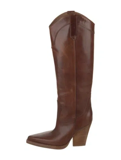 Pre-owned Paris Texas Leather Riding Boots In Multi
