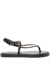 Paris Texas Leather Sandals