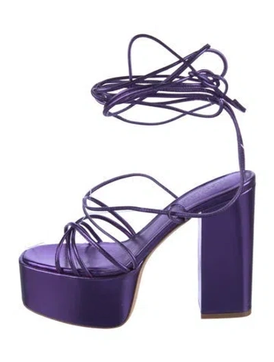 Pre-owned Paris Texas Leather Sandals