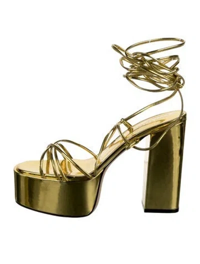 Pre-owned Paris Texas Leather Sandals