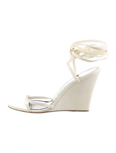 Pre-owned Paris Texas Leather Sandals In Neutrals