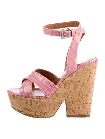 Pre-owned Paris Texas Leather Sandals W/ Tags In Pink