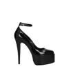 Paris Texas Leather Women's Sandal In Black