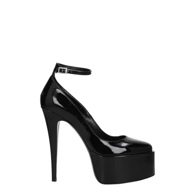Paris Texas Leather Women's Sandal In Black