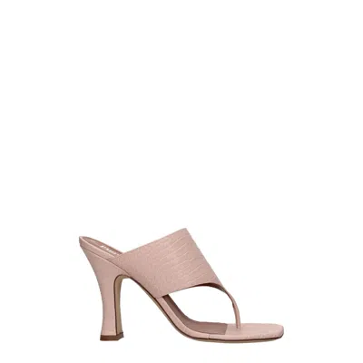 Paris Texas Leather Women's Sandal In Pink