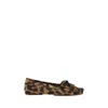 Paris Texas Leopard Print Suede Loafers In Multi