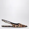 Paris Texas Women's Leopard Print Low Slingback Jessica Pumps | Size 41 | Px1518xsalp In Multicolor
